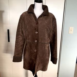 Lightweight Suede Coat